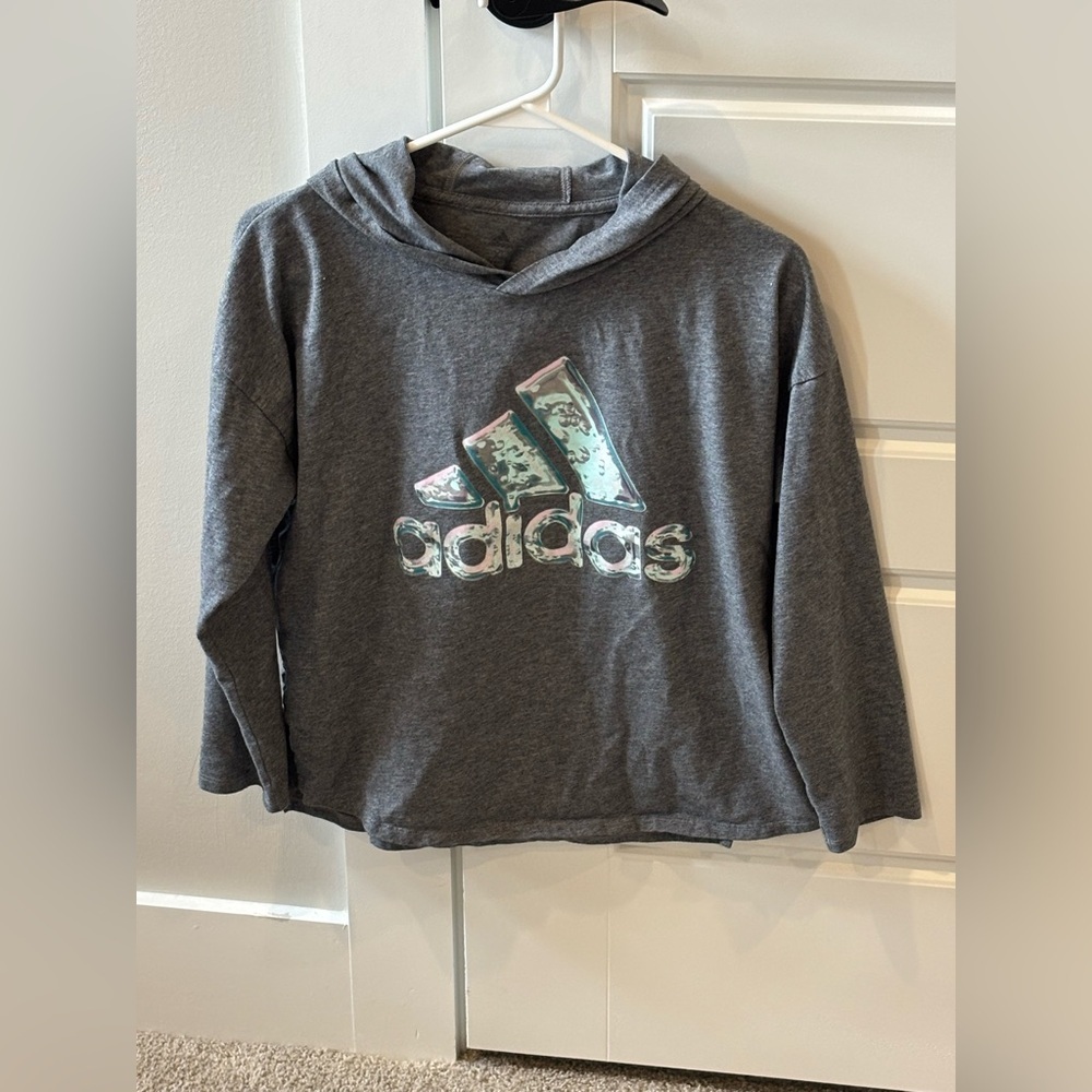 Girls Adidas Hoodie - Picture 2 of 4